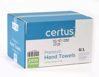 Certus C-fold White Paper Towels